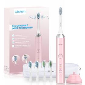 H9p-blk L Chen Electric Toothbrush For Adults Sonic 1 Count Pack Of Pink