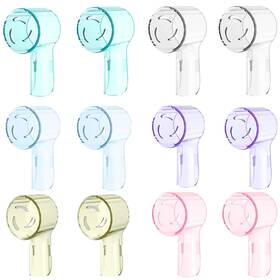 Orbystg-12 L.droplet 12 Pack Toothbrush Cover Compatible With 1 Count Of Multi-colored