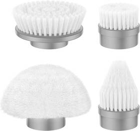 Labigo 313044529551 Brush Head 4 Pack Replaceable Heads For Spin Scrubber Cordless Sp