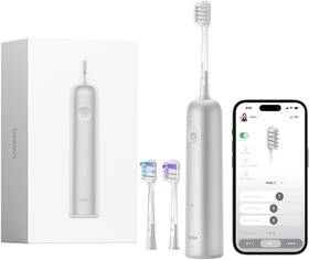 Lftb01-a Laifen Wave Electric Toothbrush Oscillation And Vibration Sonic Silver