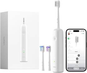 Lftb01-p Laifen Wave Electric Toothbrush Oscillation And 1 Count Pack Of White