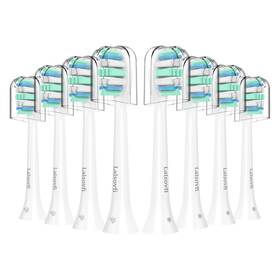 Th-eva-us01-8p-01 Lalsovfi Replacement Toothbrush Heads For 1 Count Pack Of 8