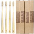 Lbp001 Laboos Best Soft Bamboo Toothbrushes Nature Manual Travel Toothbrush New