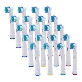 Lezhisnug 702535822293 Brush Heads With Toothbrush- 20 Pack Of For Precision Clean Fit 100