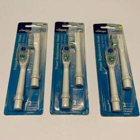 Longs 012333007014 6 Pc Of Spinbrush Classic Clean Refill Soft Power Toothbrush Replacement Heads