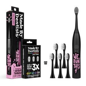 Made By Dentists 850078838124 Sonic X Electric 1 Count Pack Of Black And Pink
