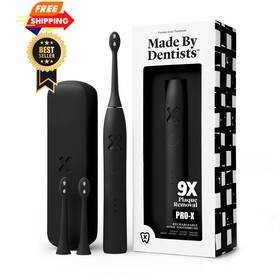 Made By Dentists Proxblk01 Pro X Sonic Electric Toothbrush 1 Count Pack Of Black