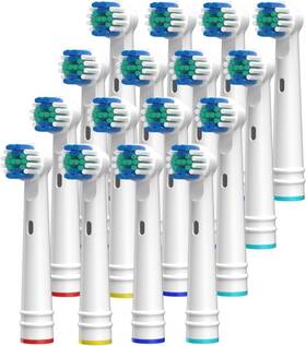 Braun-16 Mailink 787353760576 Replacement Toothbrush Heads For Oral B Pack Professional Electric T