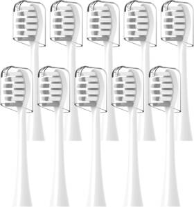 Mcuy 726084156340 Toothbrush Heads Replacement With Gleem Electric White 10 Count