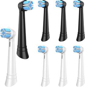Io-8p-4b4w Meruyoo Replacement Toothbrush Heads Compatible With Oral B Io 8pack Electric Toothb