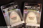 Mint Floss Micro-grooves Reach Total Care Plus Whitening W Tech 30 Yd Lot Of 2 381371091287