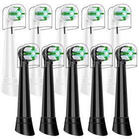 Smk-171-b5w5-hh Mofele Smart Cleaning Io Replacement Heads 10 Count Pack Of 1 5 Black White