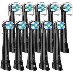 Smk-171-bk10-hh Mofele 10 Pcs Smart Cleaning Io Replacement Heads Count Pack Of 1 Black