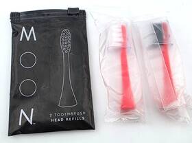 Moon 850037797868 Electric Toothbrush Replacement Heads Pack Of 2 Sealed