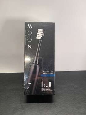 Moon431253 Moon Sonic Electric Toothbrush For Adults 5 Power Modes - Onyx Black
