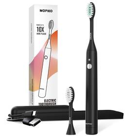 Mopiko-v2 Mopiko V4 Sonic Electric Toothbrush For Adults - Type 1 Count Pack Of Black