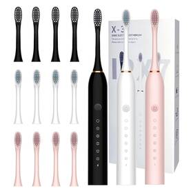 Msetgrd Mg-ddys-3pcs-44 3 Pack Electric Toothbrush With 1 Count Of Black&white&pink