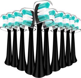 Mullburry 313101583571 Replacement Toothbrush Heads Compatible With Aquasonic Black Series Vibe