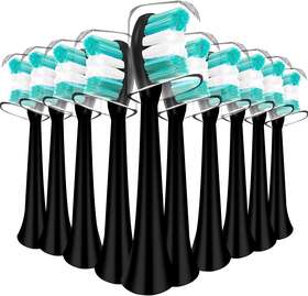 Mullburry 445034590586 Replacement Toothbrush Heads Compatible With Aquasonic Black Series Vibe