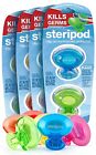 Multi Color Sanitizer Toothbrush 8steripods Pack Portableclip-onprotector 4