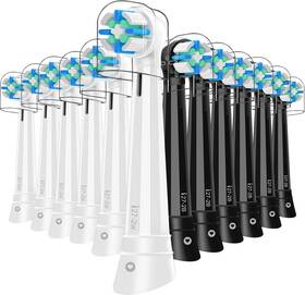 Natraprow 313023529503 12 Pcs Io Replacement Heads Compatible With Oral B 2/3/4/5/6/7/8/9/10/deep Cl