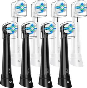 Natraprow 445031518583 8 Pcs Io Replacement Heads Compatible With Oral B 2/3/4/5/6/7/8/9/10/deep Cle