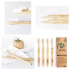 Nbt62359 Natural Bamboo Toothbrush Individually Numbered Bpa Free Bristles 600162462359
