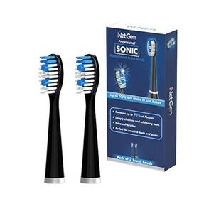 Netgen 748173775089 Sonic Toothbrush Heads Soft And Comfortable Electronic Brush Compatible Wi