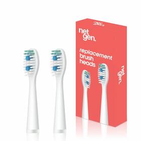 Netgen 748173775195 Replacement Sonic Toothbrush Heads Soft And Comfortable Electronic Brush
