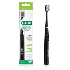 No 070942005432 Sonic Powered Toothbrush Tapered Bristles Clean Below The Gumline Black