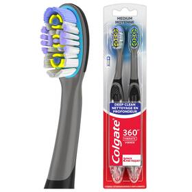 No 827854019961 360 Vibrate Deep Clean 2-pack Medium Adult