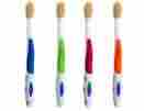 Ns-704 Mouth Watchers Mouthwatchers Antimicrobial Toothbrush With Flossing Bristles 4 Pack 899247002249