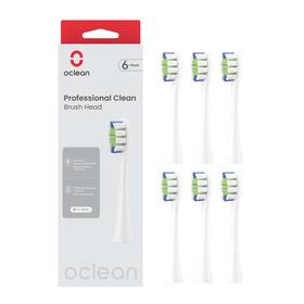 P1c1-w06 Oclean Replacement Toothbrush Heads 6 Packs White Compatible With All Electric To