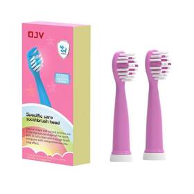 Ojv 796826312891 Replacement Toothbrush Heads Compatible With 2 Pack Professional Pink