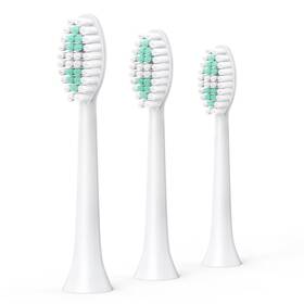 Operan 715450544249 Electric Toothbrush Replacement 3 Heads White
