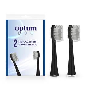 Optum Duo 860011211549 Flossing Toothbrush Replacement Brush Heads Refill 2 Count 2-in-1 Electric