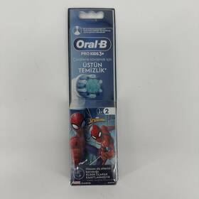 Oral-b 006540805251 Pro Kids 2 Extra Soft Replacement Brush Heads Marvel Spider-man New