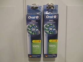 Oral-b 006540847855 Pro Cross Action Replacement Electric Brush Heads White 16 Count