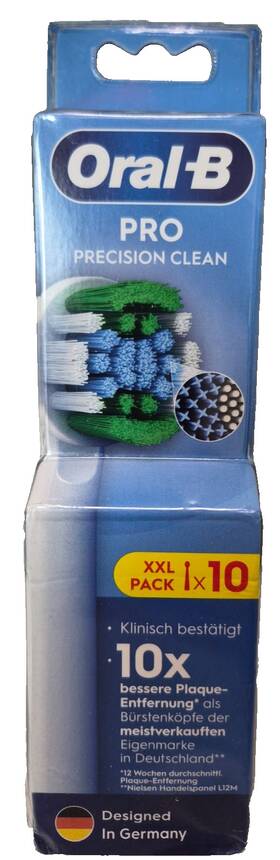 Oral-b 006540861080 Pro Precision Clean Replacement Toothbrush Heads For Electric