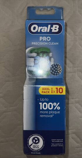 Oral-b 006540894521 Pro Precision Clean Replacement Brush Heads 10 Packs Oral-b 006540894521 Pro Precision Clean Replacement Brush Heads 10 Packs