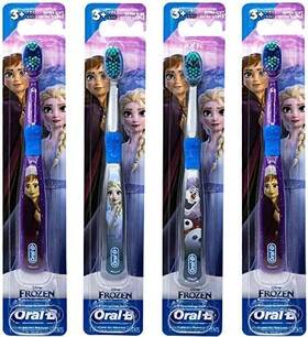 010447 Oral-b Disney Frozen Toothbrush 3 Yrs Extra Soft Characters Vary