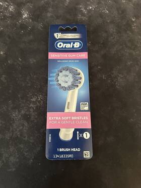 Oral-b 069055126356 Sensitive Gum Care Brush Head Extra Soft Bristles