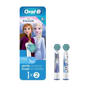 Oral-b 069055127780 Kids Replacement Toothbrush Heads Frozen Characters Extra Soft Bristle