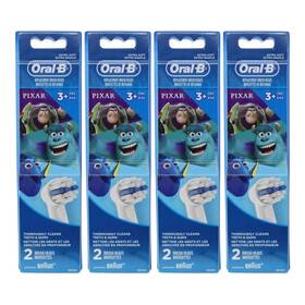 Oral-b 069055127810 4-pack Kids Extra Soft Replacement Brush Heads Pixar Favorites 2 Count