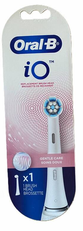 Oral-b 069055128961 Lot Of 6 Io Ultimate Clean And Gentle Replacement Tooth Brush Head White
