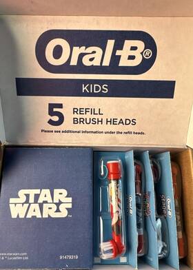 Oral-b 069055129128 Kids Extra Soft Replacement Brush Heads Star Wars