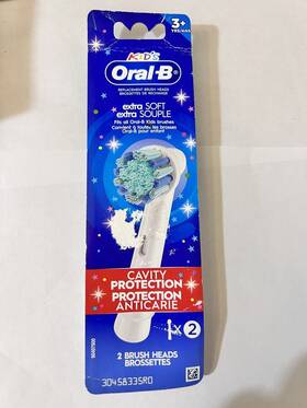 Oral-b 069055138359 Kids Extra Soft Brush Heads - Brand New-sealed