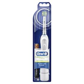 10069055130527 Oral-b Clinical Floss Action Battery Powered Toothbrush 1 Count -white
