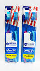 Oral-b 2 Packs 4 Indicator Contour Clean Toothbrush Medium 300416636566