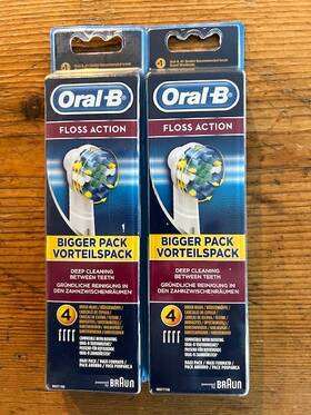 Oral-b 210201135395 Floss Action 4 Pack Factory Sealed New Lot Of 2 Ships Free